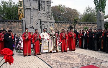 April 24 Commemorated in Holy Etchmiadzin