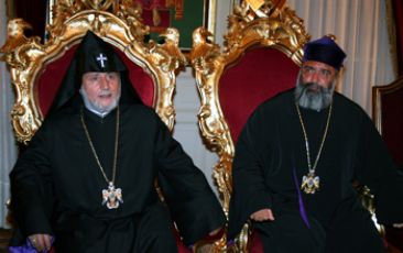 First Day of Pontifical Visit of His Holiness Karekin II to Turkey