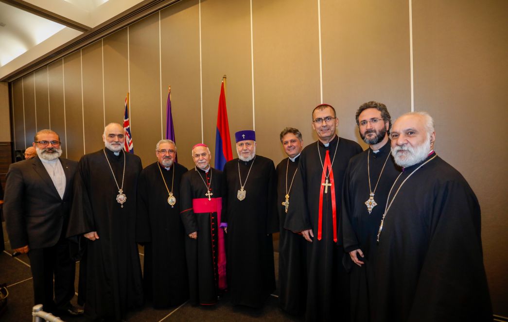 Official Dinner in honor of the Catholicos of All Armenians