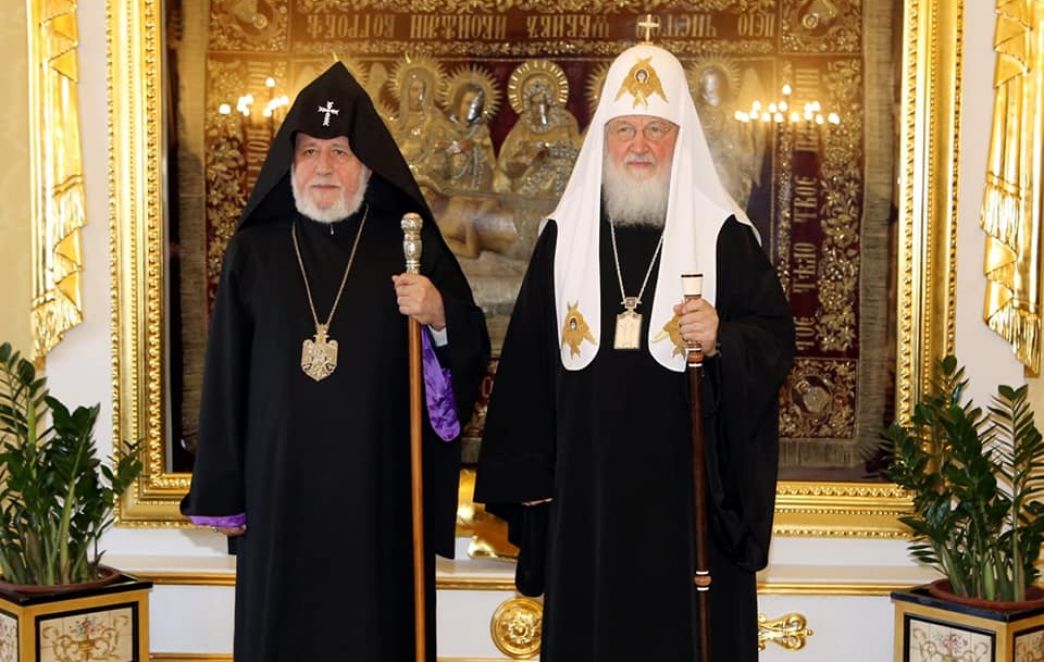 Meeting of the Catholicos of All Armenians and the Patriarch of Moscow and All Russia in Moscow