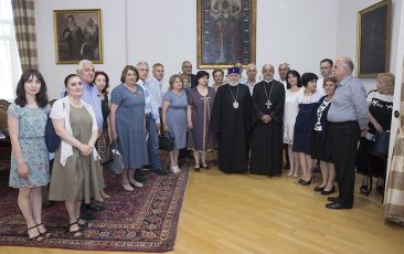 Catholicos of All Armenians Received Pilgrims of the Armenian Diocese of Georgia