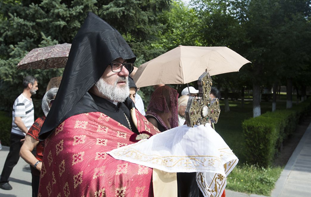 Relics of St. John the Baptist Taken to the Holy Shoghakat Monastery