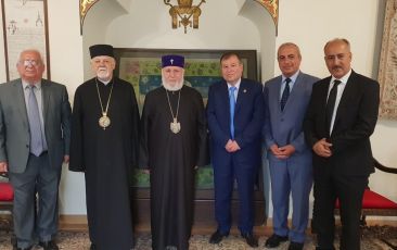 Catholicos of All Armenians Received Former Deputy Prime Minister of Autonomous Iraqi Kurdistan Region