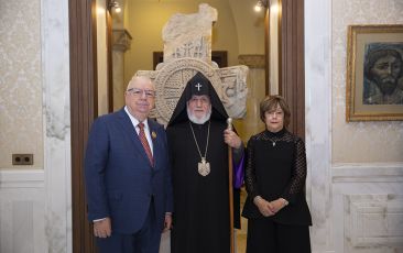 Order of Saint Sahak - Saint Mesrop Granted to Benefactor Dr. Garo Tertzakian