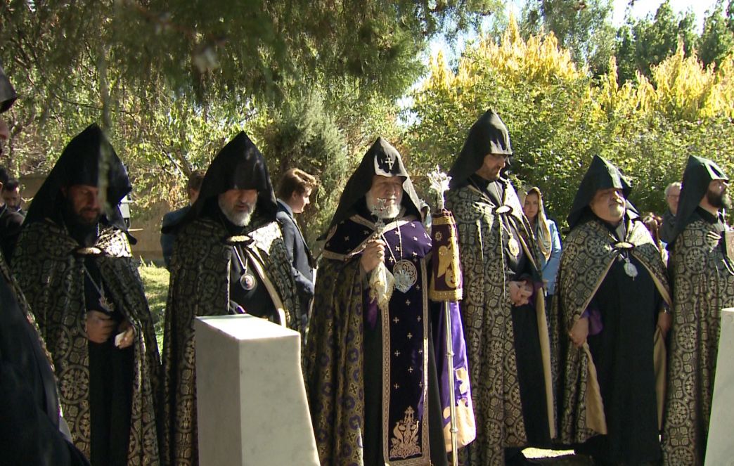 Repose of Souls Service in Memory of Mr. John Kurkjian in the St. Gayane Monastery