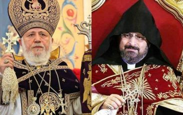 Catholicos of All Armenians Congratulated Newly Appointed Armenian Patriarch of Constantinople