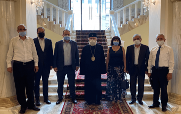 Catholicos of All Armenians Received the Representatives of the “Protection of National Values” Initiative