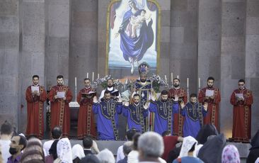 Ordination of Priests in the Mother See of Holy Etchmiadzin on the Feast of Exaltation of Holy Cross
