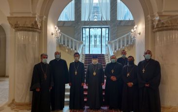 Another Group of Clergy Left for Frontline to Support the Homeland Defenders
