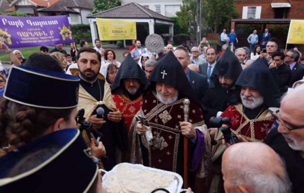 Pontifical Visit of the Catholicos of All Armenians to Australia