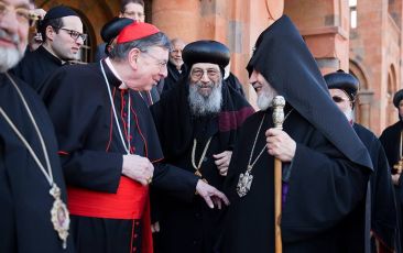 Catholicos of All Armenians Met Members of the Oriental Orthodox and Catholic Theological Dialogue Joint Commission