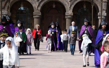 Palm Sunday in the Mother See of Holy Etchmiadzin