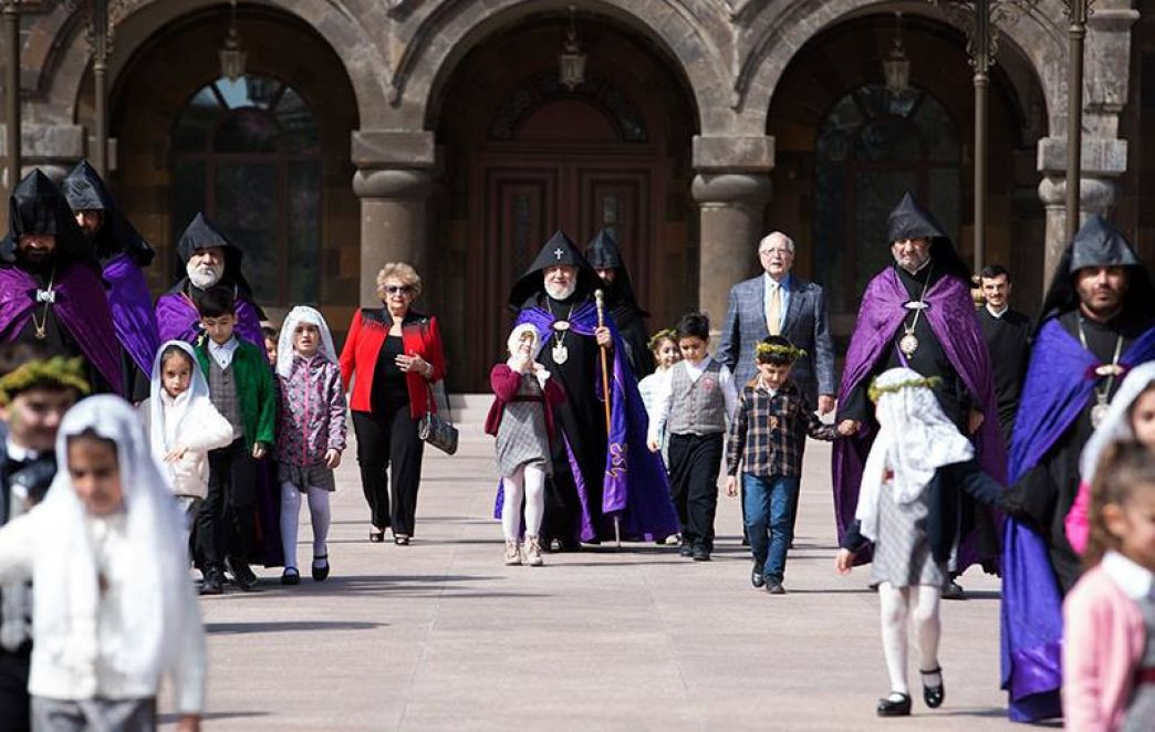 Palm Sunday in the Mother See of Holy Etchmiadzin