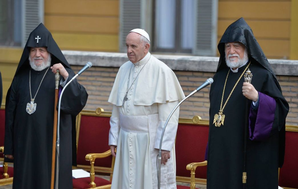 Fraternal Visit of Catholicos of All Armenians to Vatican