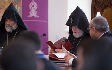 Conference Held at the Mother See on Catholicos St. Hovhannes of Otzoun