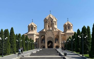 Prayer Service at St. Gregory the Illuminator Cathedral