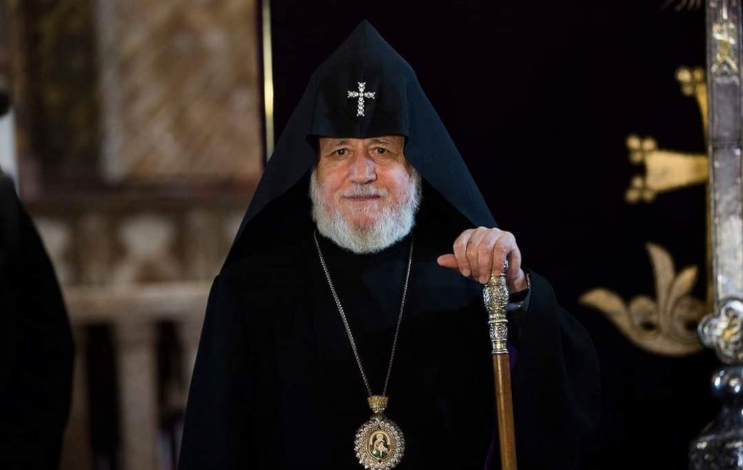 Catholicos of All Armenians Departs for Italy