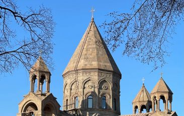 The Mother See of Holy Etchmiadzin Receives Donations in Support of Artsakh