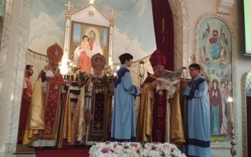 Divine Liturgy at the Holy Mother of God Church in Melbourne