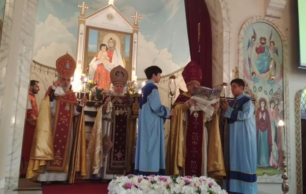 Divine Liturgy at the Holy Mother of God Church in Melbourne