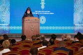 His Holiness Catholicos of All Armenians; conveyed His Message and Blessings to the participants of the Conference.