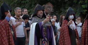 Procession of the Cross and Andastan Service at the St. Gayane Monastery