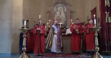 Feast of the Exaltation of the Holy Cross in the Armenian Diocese of Georgia