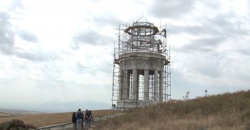 A New Church is being Built in the Aragatsotn Diocese