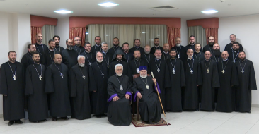 Clergy Conference in the Diocese of the Armenian Church of New Nakhichevan and Russia