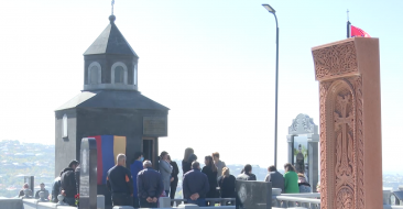 A Chapel has been Built in Ashtarak Cemetery in Memory of the Victims of the 44-day War