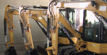 The Mother See has Donated Excavators to the Ministry of Defense of RA and Artsakh