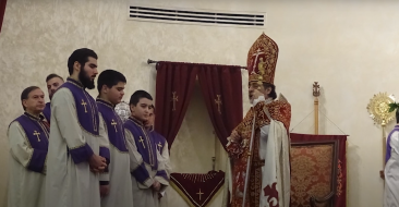 Ordination of Acolytes and Deacons in the Western Diocese of the Armenian Church