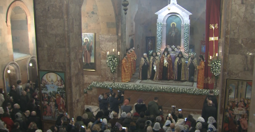 The Relics of St. Sarkis was Taken to St. Sarkis Church of Yerevan