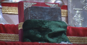 The Relic of St. Sarkis and the Gospel of the 17th Century was Taken to St. Sarkis Cathedral