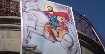 The Feast of St. Sarkis the Warrior in the Diocese of Gougark