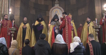 Blessing Service for Newlywed Couples in the St. Gayane Monastery