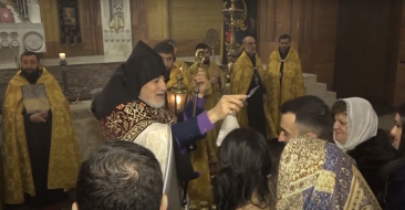 Feast of the Presentation of Our Lord Jesus Christ in Armenian Diocese of New Nakhijevan and Russia