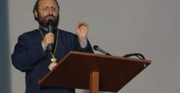 Bishop Sahak Mashalian's monthly meetings with the faithful