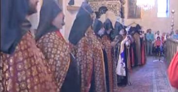 Repose of Souls Service for Alex and Marie Manoogian in Holy Etchmiadzin