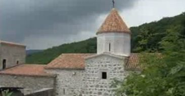 Newly re-opened Holy Cross Monastery -- Eastern Crimea