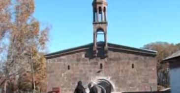 Armenian church in Baralet village