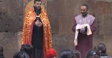 Blessing of water in Arouj and Kaqavadzor villages