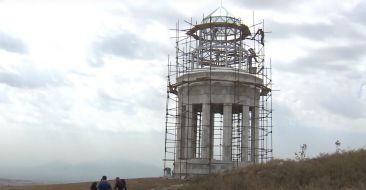 A New Church is being Built in the Aragatsotn Diocese