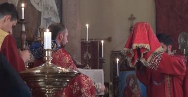 Feast of the Ascension in the Armenian Diocese of Georgia