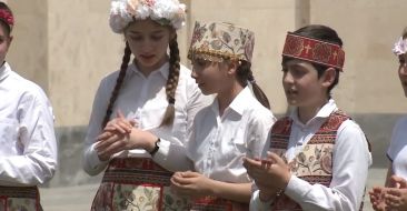 An Event on the Feast of Ascension at the "Eurnekyan" Public School