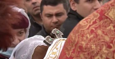 Relic of St. John the Baptist in the Church of Mkhchyan