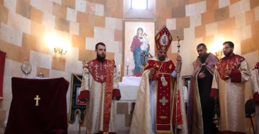 Washing of the Feet Service in the Diocese of Artsakh