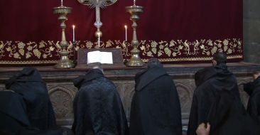 Rest Service in the St. Gayane Monastery