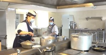 Refectory and Kitchen of the Mother See During Lenten Season