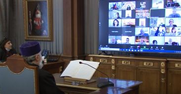 Catholicos of All Armenians, Participated in the Online Symposium